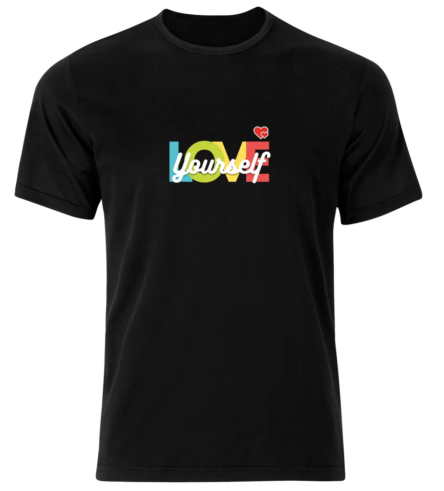 Unisex tričko s nápisem Love Yourself